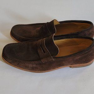 Magnanni for Saks Fifth Avenue 9.5 Suede Loafer